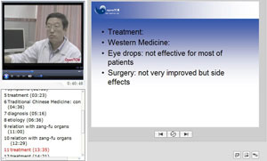 Eye dryness with Acupuncture video course screenshot